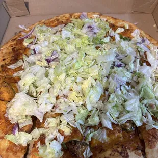 The Mac Dog Pizza