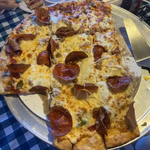 The Deluxe Pizza