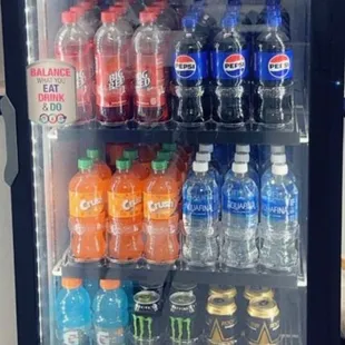 Pepsi Products to choose from.
