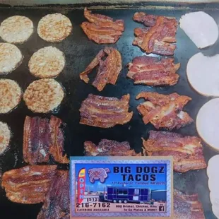 Sausage Bacon Ham for out Sandwiches