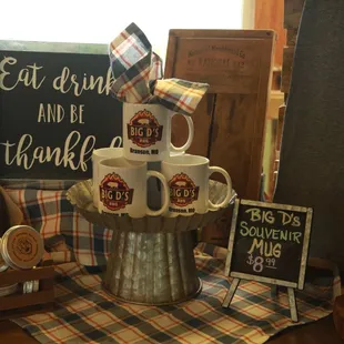 Big D's BBQ Swag - coffee mugs
