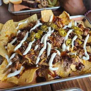 Brisket nachos!