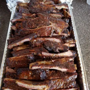 Pork spare ribs