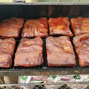 10 hr smoke on these short ribs