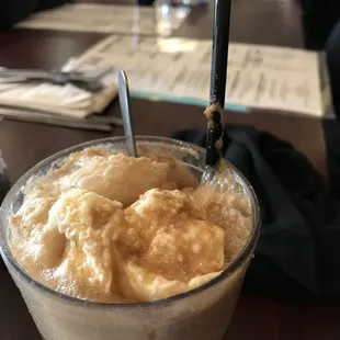 Root beer float