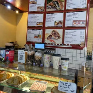 Combo #1. One Breakfast Empanada, One Small Side Dish, One Small Coffee