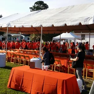 Home Depot gives back with a local outreach program &amp; event where 5 homes where renovated with 400+ volunteers.