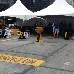 150 Person Tailgate Party all provided by Big Easy Events.