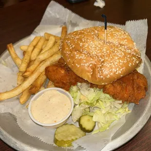 Cajun Chicken Sandwich