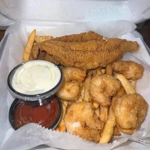 Shrimp Basket Catfish Basket