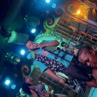 Last stop for the group on Pandii's Big Easy Walking Tour was at The Blue Nile. With the Grammy Nominated Trap Orchestra