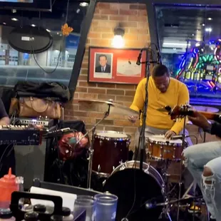 Band playing. Good stuff!