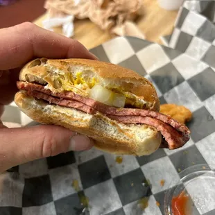 &quot;Thick cut&quot; bologna sandwich? No.
