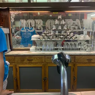 Bar area