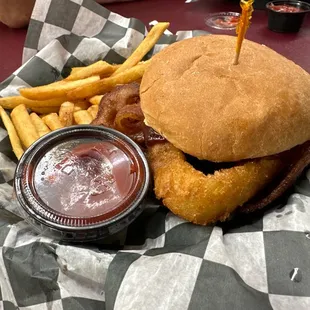 Big Tex burger