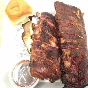 Full rack of Smoked Baby Back Ribs; available from 5-10 on Friday nights