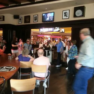 Audience participation while Big Elvis performs "Viva Las Vegas"