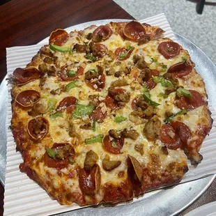 Deluxe 10" No Mushrooms