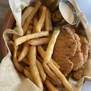 Kids chicken tenders