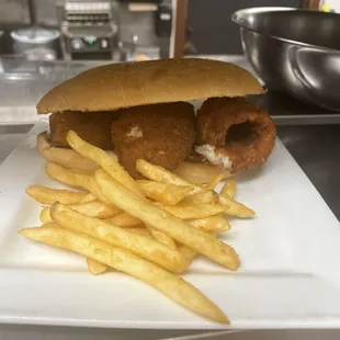 Breaded Cod sandwich