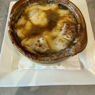 French onion soup