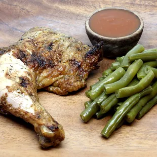 They smoke chicken on the weekends and is was outstanding. Perfectly cooked.