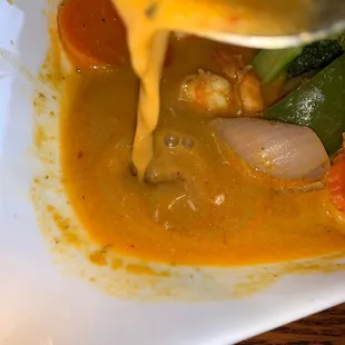 The curry &quot;sauce &quot;
