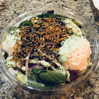 Small Build Your Own Poke Bowl