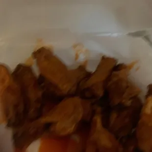 Best Buffalo Wings around. Hot, crispy, and spicy.