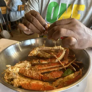 Crab Leg Boil
