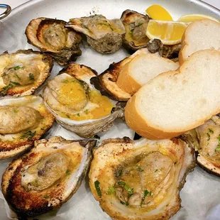 charbroiled oysters