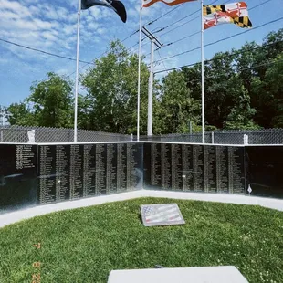 Memorial wall