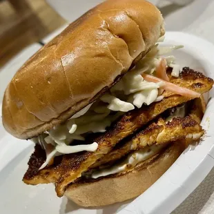 Plackend Chicken Sando