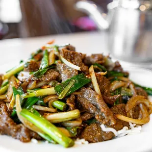 Mongolian Beef ($20)