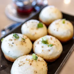 Juicy Pan-Fried Pork Buns ($16)