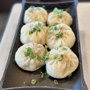 21. Six Pieces Pan-Fried Pork Buns $15.95