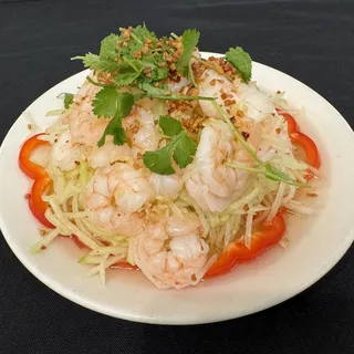 11. Green Papaya Shrimp Salad
