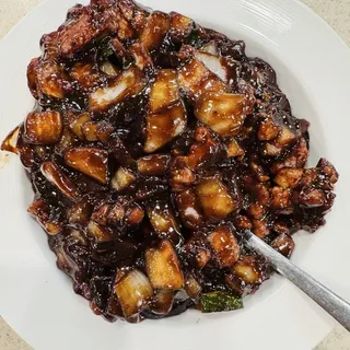 Korean Black Bean Paste Noodles