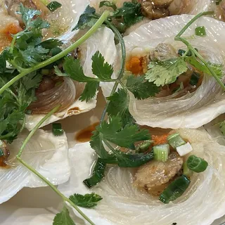 20. Steamed Scallop with Vermicelli &Garlic Sauce(8pcs)
