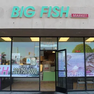 Outside photo shot of Big Fish Market