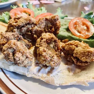 Oyster Po-Boy Sandwich