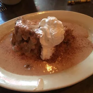 Bread Pudding With Whiskey Cream Sauce