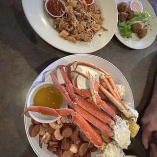 Shrimp and Crab Leg Platter