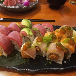 sashimi, sushi, food, sushi and sashimi