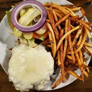 Ginormous cheeseburger