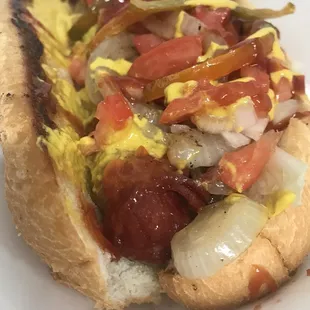 12 inch hotdog