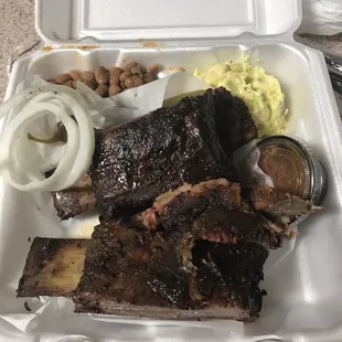 Beef Ribs &amp; Brisket