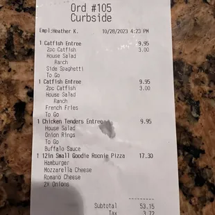 The is was I paid for this experience!
