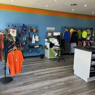The Big Frog Apparel and Hard Goods Center.