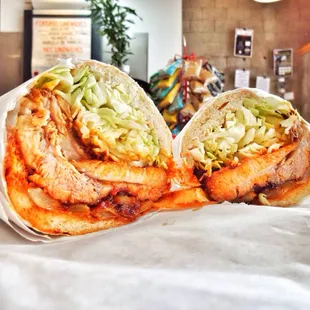 Baby Back Rib Sandwich